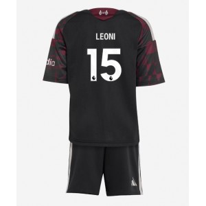 Liverpool Giovanni Leoni #15 Jalkapallovaatteet Lasten Kolmas peliasu 2026-27 Lyhythihainen (+ Lyhyet housut)
